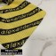 Alexander Wang Small Logo Knit Jacquard Shopper Tote Bag Yellow