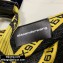 Alexander Wang Small Logo Knit Jacquard Shopper Tote Bag Yellow