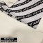 Alexander Wang Small Logo Knit Jacquard Shopper Tote Bag White