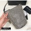 Alexander Wang Wangloc Bucket Bag With Crystal Rhinestone Chain Mesh Silver