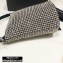 Alexander Wang Wangloc Bucket Bag With Crystal Rhinestone Chain Mesh Silver