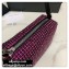 Alexander Wang Wangloc Medium Pouch Bag With Crystal Rhinestone Chain Mesh Fuchsia
