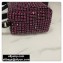 Alexander Wang Wangloc Medium Pouch Bag With Crystal Rhinestone Chain Mesh Fuchsia