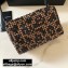 Alexander Wang Wangloc Medium Pouch Bag With Crystal Rhinestone Chain Mesh Black/Gold
