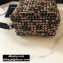 Alexander Wang Wangloc Medium Pouch Bag With Crystal Rhinestone Chain Mesh Black/Gold