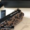 Alexander Wang Wangloc Medium Pouch Bag With Crystal Rhinestone Chain Mesh Black/Gold