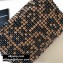 Alexander Wang Wangloc Medium Pouch Bag With Crystal Rhinestone Chain Mesh Black/Gold
