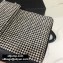 Alexander Wang Mini Shoulder Tote Bag With Crystal Rhinestone Chain Mesh Silver