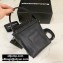 Alexander Wang Mini Shoulder Tote Bag With Crystal Rhinestone Chain Mesh Black