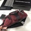 Alexander Wang Surplus Fanny Pack Bag Suede Burgundy