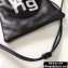 Alexander Wang Ryan Drawstring Mini Dust Shoulder Bag Leather wang Black