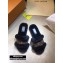 Louis Vuitton Mink Fur Lock It Flat Mules Black/Brown 2020