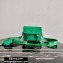 Prada Nylon and Saffiano Leather Shoulder Bag 2VD034 Green 2020