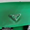 Prada Nylon and Saffiano Leather Shoulder Bag 2VD034 Green 2020