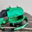 Prada Nylon and Saffiano Leather Shoulder Bag 2VD034 Green 2020