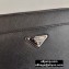Prada Saffiano Leather Pouch Bag 2VF032 Black 2020