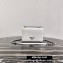 Prada Saffiano Leather Shoulder Mini Bag 1BD032 White 2020