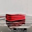 Prada Saffiano Leather Shoulder Mini Bag 1BD032 Red 2020