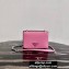 Prada Saffiano Leather Shoulder Mini Bag 1BD032 Pink 2020