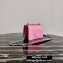 Prada Saffiano Leather Shoulder Mini Bag 1BD032 Pink 2020