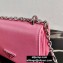 Prada Saffiano Leather Shoulder Mini Bag 1BD032 Pink 2020
