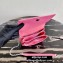 Prada Saffiano Leather Shoulder Mini Bag 1BD032 Pink 2020