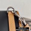 Prada Nylon and Saffiano Leather Smartphone Case with Shoulder Strap 2ZH109 Black/Brown 2020