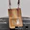 Prada Nylon and Saffiano Leather Smartphone Case with Shoulder Strap 2ZH109 Beige/Brown 2020