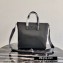 Prada Nylon and Saffiano Leather Tote Bag 2VG064 Black 2020