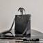 Prada Nylon and Saffiano Leather Tote Bag 2VG064 Black 2020