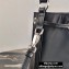 Prada Nylon and Saffiano Leather Bucket Bag 1BE055 Black 2020
