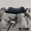 Prada Nylon Backpack Bag 2VZ135 Gray 2020