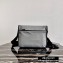 Prada Nylon and Saffiano Leather Shoulder Bag 2VD768 Gray 2020