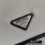 Prada Nylon and Saffiano Leather Shoulder Bag 2VD768 Gray 2020