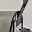 Prada Nylon and Saffiano Leather Shoulder Bag 2VD768 Gray 2020