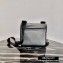 Prada Nylon Bandoleer Cross-Body Bag 2VH110 Gray 2020
