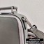 Prada Brique Saffiano Leather Cross-Body Bag 2VH069 Gray 2020