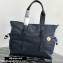 Prada Re-Nylon Tote Bag 2VG042 Dark Blue/Yellow