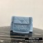 Prada Large Nappa Leather Spectrum Bag 1BD231 Sky Blue 2020