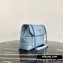 Prada Large Nappa Leather Spectrum Bag 1BD231 Sky Blue 2020