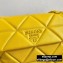 Prada Large Nappa Leather Spectrum Bag 1BD231 Yellow 2020