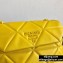 Prada Medium Nappa Leather Spectrum Bag 1BD232 Yellow 2020
