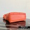 Prada Medium Nappa Leather Spectrum Bag 1BD232 Orange 2020