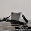 Prada Nylon Cross-Body Bag 2VH113 Gray/Yellow Logo 2020