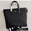 Prada Nylon and Saffiano Leather Tote Bag 2VG064 Black 2020