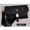 Prada Nylon Pouch Bag 2NH011 Black/Triangle Logo 2020