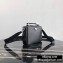 Prada Brique Saffiano Leather Cross-Body Bag 2VH069 Black 2020