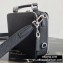 Prada Brique Saffiano Leather Cross-Body Bag 2VH069 Black 2020