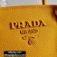 Prada Saffiano Leather Monochrome Bag 1BA269 Yellow 2020