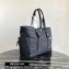 Prada Re-Nylon Tote Bag 2VG042 Dark Blue/White